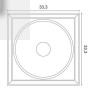Стінова 3D панель Orac Decor W122
